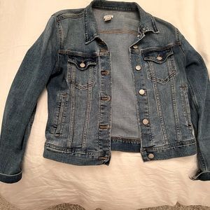 J crew fitted style jean jacket